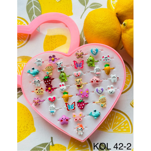 Кольцо детское KOL 42-2-3