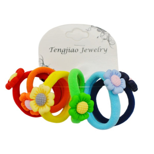 Набор резинка для волос 6 шт TengjiaoJewelry цветная KTY-1/3/4