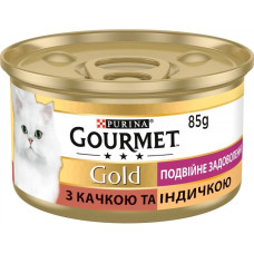 Корм для кошек Purina Gourmet Gold паштет с уткой и индейкой 85 гр