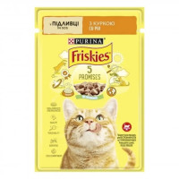 Корм для кошек Purina Friskies для кошек с курицей 85 гр