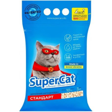 Наполнитель для кошачьего туалета SuperCat стандарт 3 кг