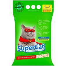 Наполнитель для кошачьего туалета SuperCat с ароматом хвои 3 кг
