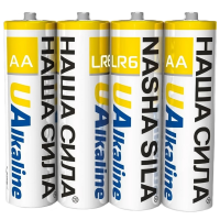 Батарейка Наша Сила LR6/AA  Alkaline 4 шт