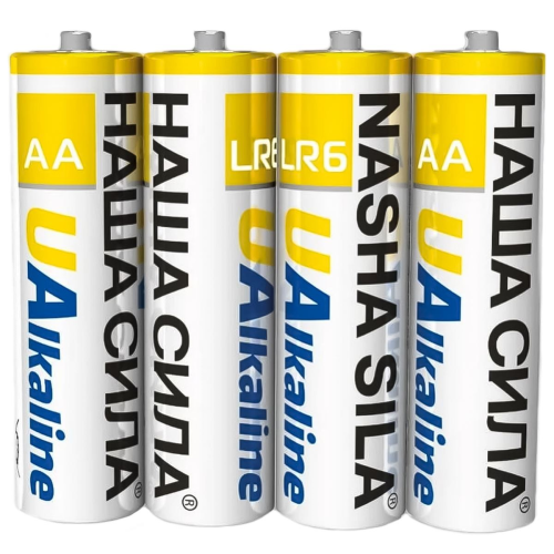 Батарейка Наша Сила LR6/AA  Alkaline 4 шт