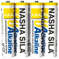 Батарейка Наша Сила LR03/AAА  Alkaline 4 шт