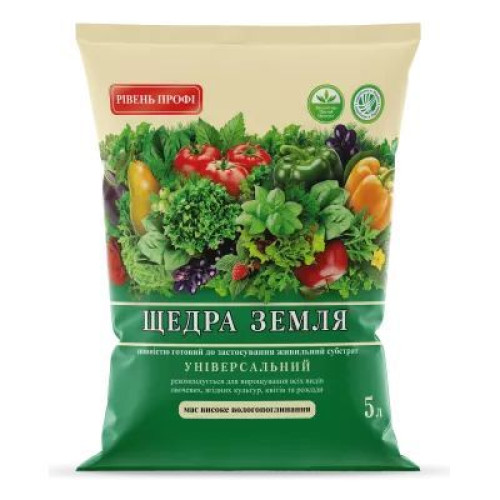 Субстрат Щедрая земля 5 л