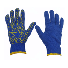 Рукавички робочі S 143 Зірка сині 1 пара
