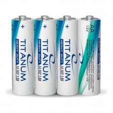 Батарейки Salt Titanum Heavy Duty AA R6P 4 шт