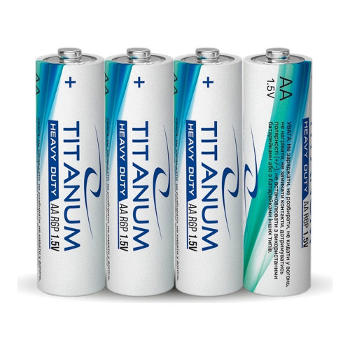 Батарейки Salt Titanum Heavy Duty AA R6P 4 шт