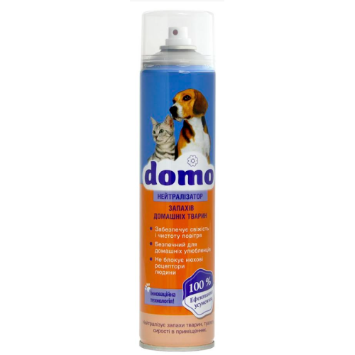 Освежитель воздуха DOMO Нейтрализатор запахов домашних животных 500 мл