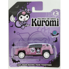 Машинка Kuromi/Labubu на блістері 600-3/600-1