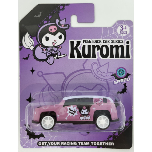 Машинка Kuromi/Labubu на блістері 600-3/600-1