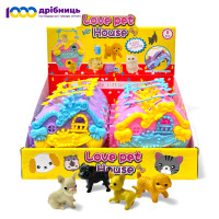 Игрушка домашний питомец в домике с аксессуарами 158-9