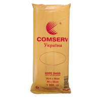Пакети фасувальні 18/35 Comserv жовтий 1000 шт