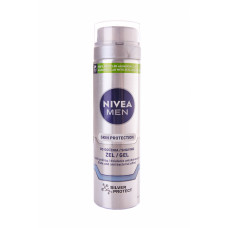Гель для гоління Nivea Men Silver protection 200 мл