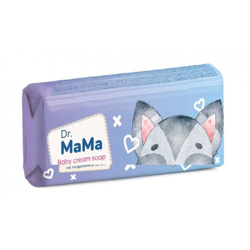 Мыло Dr.Mama Увлажняющее Хлопок D-пантенол 90г