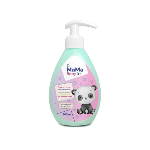 Жидкое детское мыло Dr.MaMa нежная очистка 300 мл