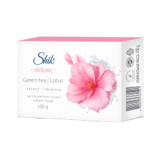 Крем-мыло Shik Deluxe Зеленый чай и лотос 100 гр