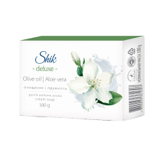 Крем-мыло Shik Deluxe с оливковым маслом и алоэ 100 гр