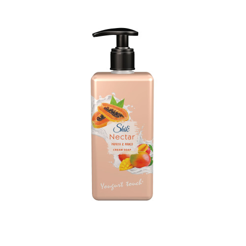 Крем-мыло жидкое Shik Nectar Папайя и манго дозатор 450 мл