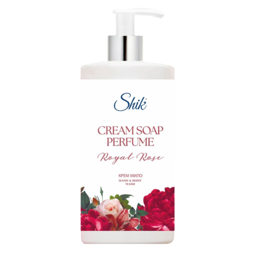 Крем-мыло жидкое Shik Royal Rose дозатор 450 мл