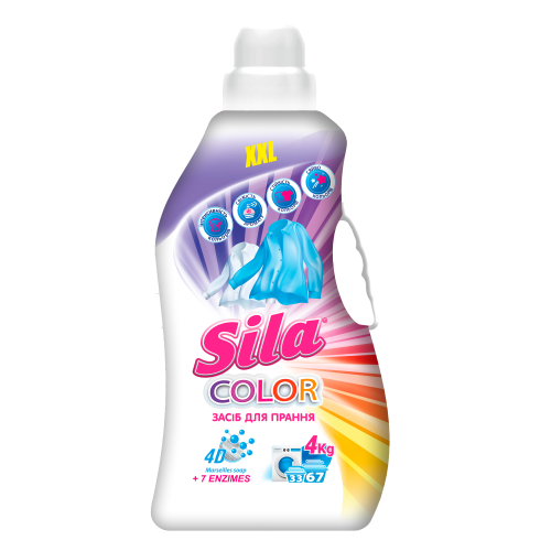 Гель для стирки Sila Color 4 л