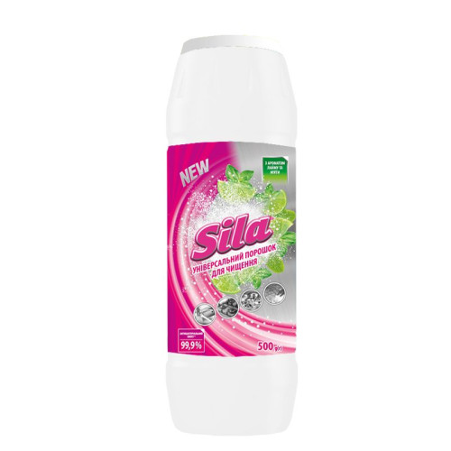 Універсальний порошок для чищення Sila lime та mint 500 гр