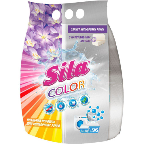 Стиральный порошок Sila Color 2.4 кг
