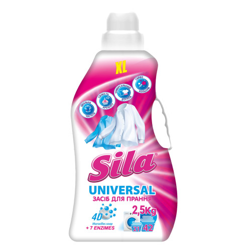 Гель для стирки Sila Universal 2.5 л