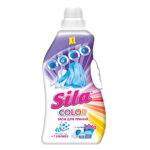 Гель для стирки Sila Color 2.5 л