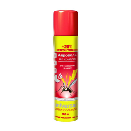 Аерозоль від комарів ANTImosquito 120 мл