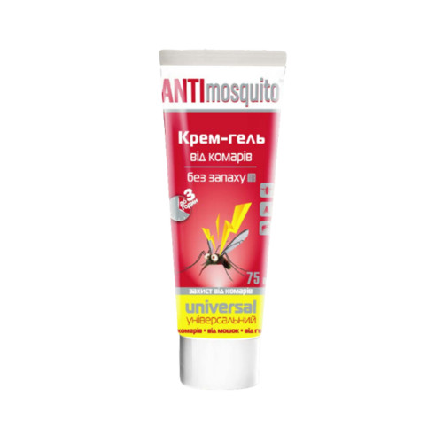Крем-гель від комарів ANTImosquito 75 мл