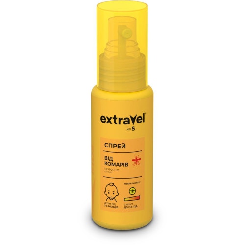 Спрей Extravel Kids от комаров детский 70 мл