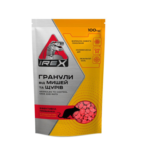 Средство от крыс и мышей IREX  гранулы 100 гр