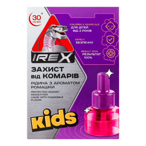 Жидкость IREX Kids от комаров 30 ночей
