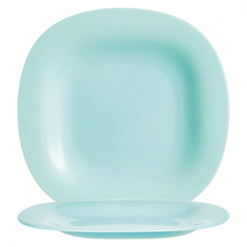 Тарелка десертная квадратная Luminarc Carine Light Turquoise 19 см P4246