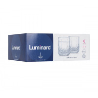 Набор стаканов низких Luminarc Brighton 270 мл *6 шт N1285