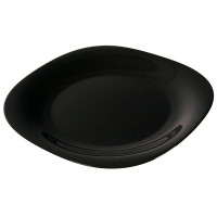 Тарелка обеденная квадратная Luminarc Carine Black 27 см L9817