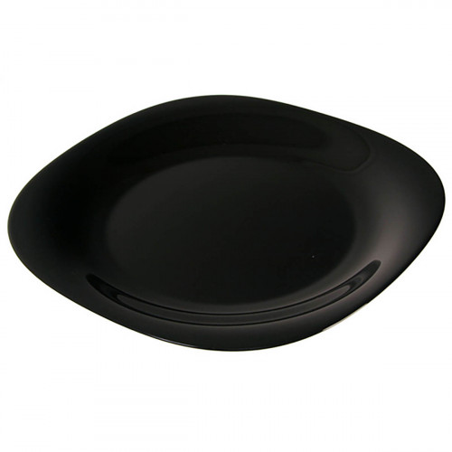 Тарілка обідня квадратна Luminarc Carine Black 27 см L9817