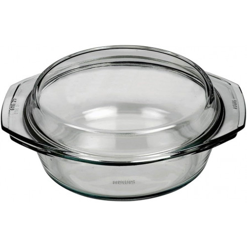 Каструля скляна Simax з кришкою 2 л 228х102мм Color s6026-60