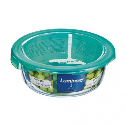 Контейнер для продуктів круглий Luminarc Keep'n'Box Lagoon 670 мл №P5524