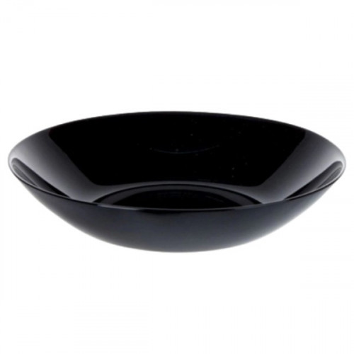 Тарелка глубокая круглая Luminarc Diwali Black 20 см №P0787