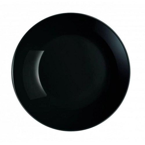 Тарелка глубокая круглая Luminarc Diwali Black 20 см №P0787