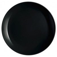 Тарілка обідня кругла Luminarc Diwali  Black 25 см №Р0867