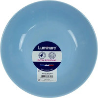 Тарелка глубокая круглая Luminarc Diwali Light Blue 20 см №P2021