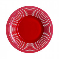 Тарелка глубокая круглая Luminarc Factory Red 21.5 см P3264