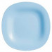 Тарілка обідня квадратна Luminarc Carine Light Blue 27см P4126
