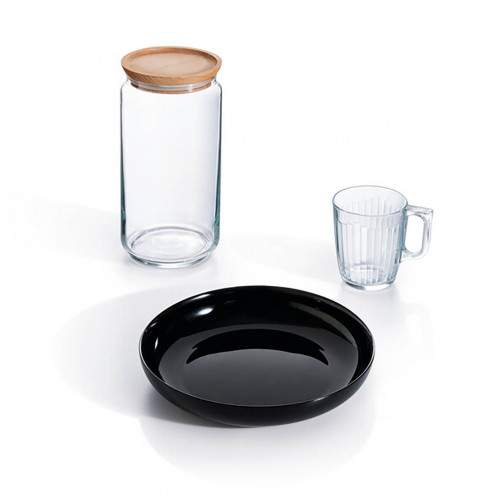 Блюдо глибоке Luminarc Friends Time Black Couscous 25 см P6375