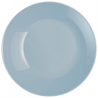 Тарелка обеденная круглая Luminarc Zelie Light Blue 25 см Q3441