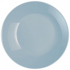 Тарелка обеденная круглая Luminarc Zelie Light Blue 25 см Q3441
